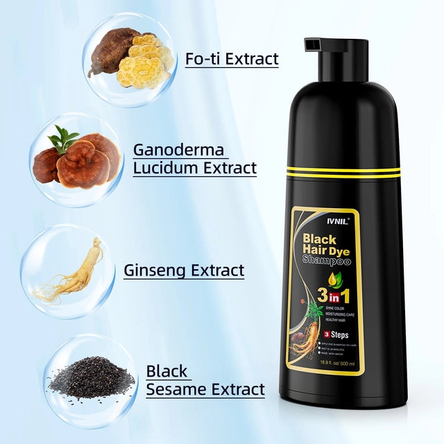 Shampoo de Henna Cubre Canas - Recupera tu Juventud al instante!!!