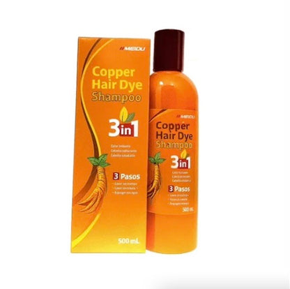 Shampoo de Henna Cubre Canas - Recupera tu Juventud al instante!!!