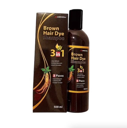 Shampoo de Henna Cubre Canas - Recupera tu Juventud al instante!!!